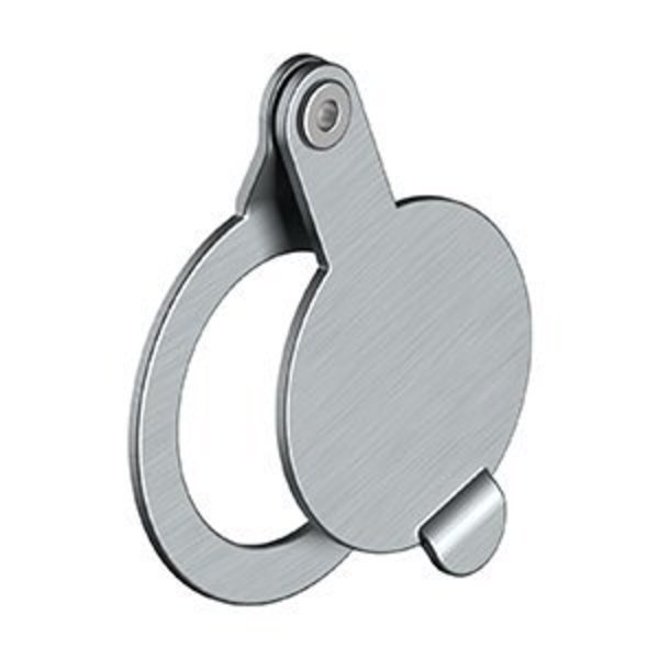 VIEWER COVER in Brushed Chrome, Deltana, Mfr#: 552COVERU26D